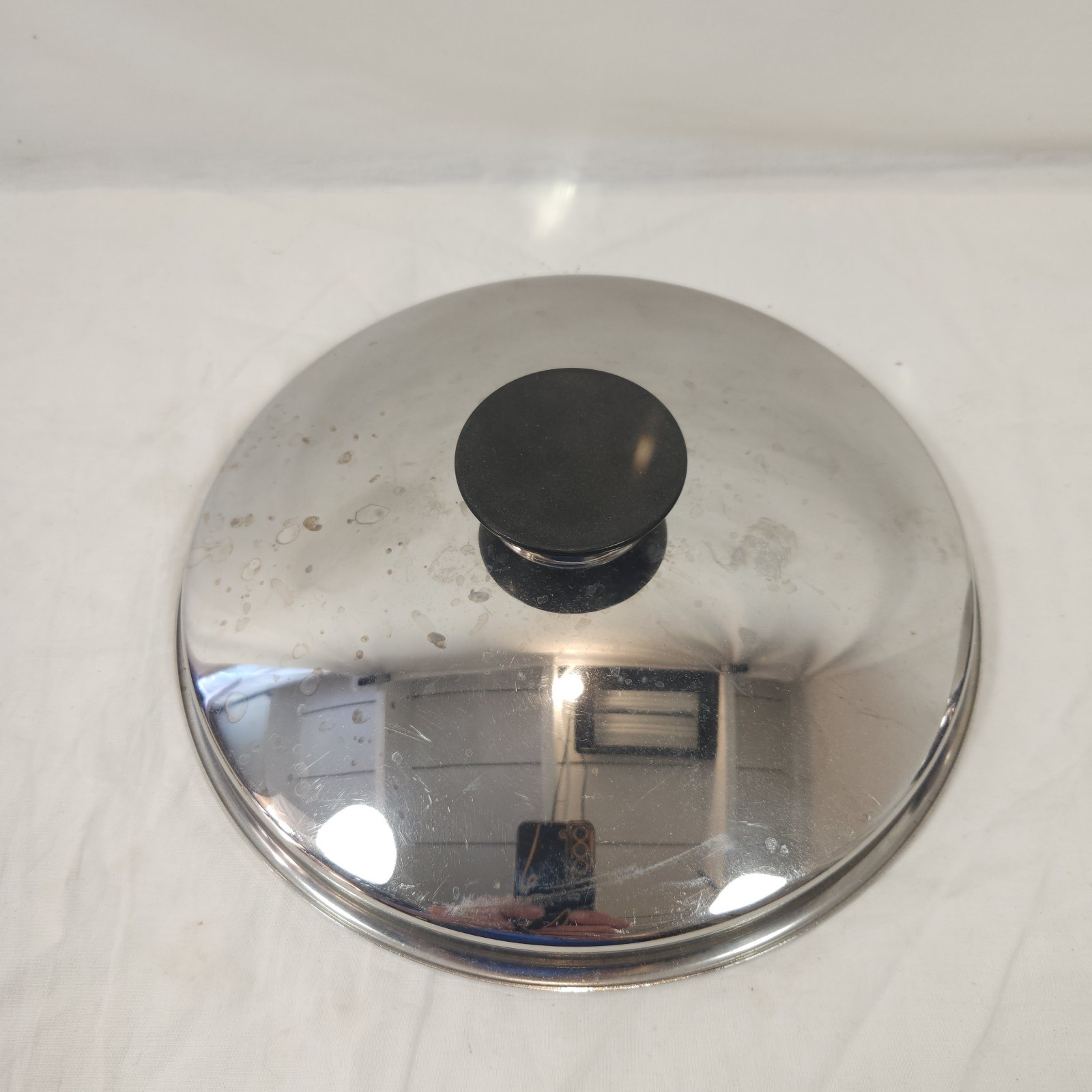 Vintage Seal O Matic 5 Qt Stock Pot Stainless USA 3 Ply Cooking