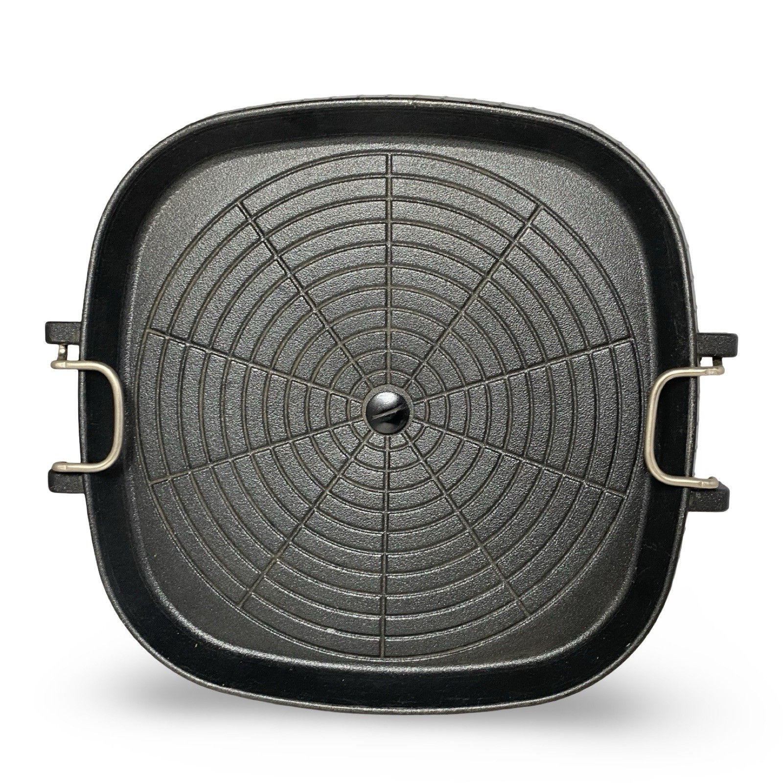 NEW Korean BBQ Grill Pan Square Nonstick Stovetop Smokeless Indoor Roaster