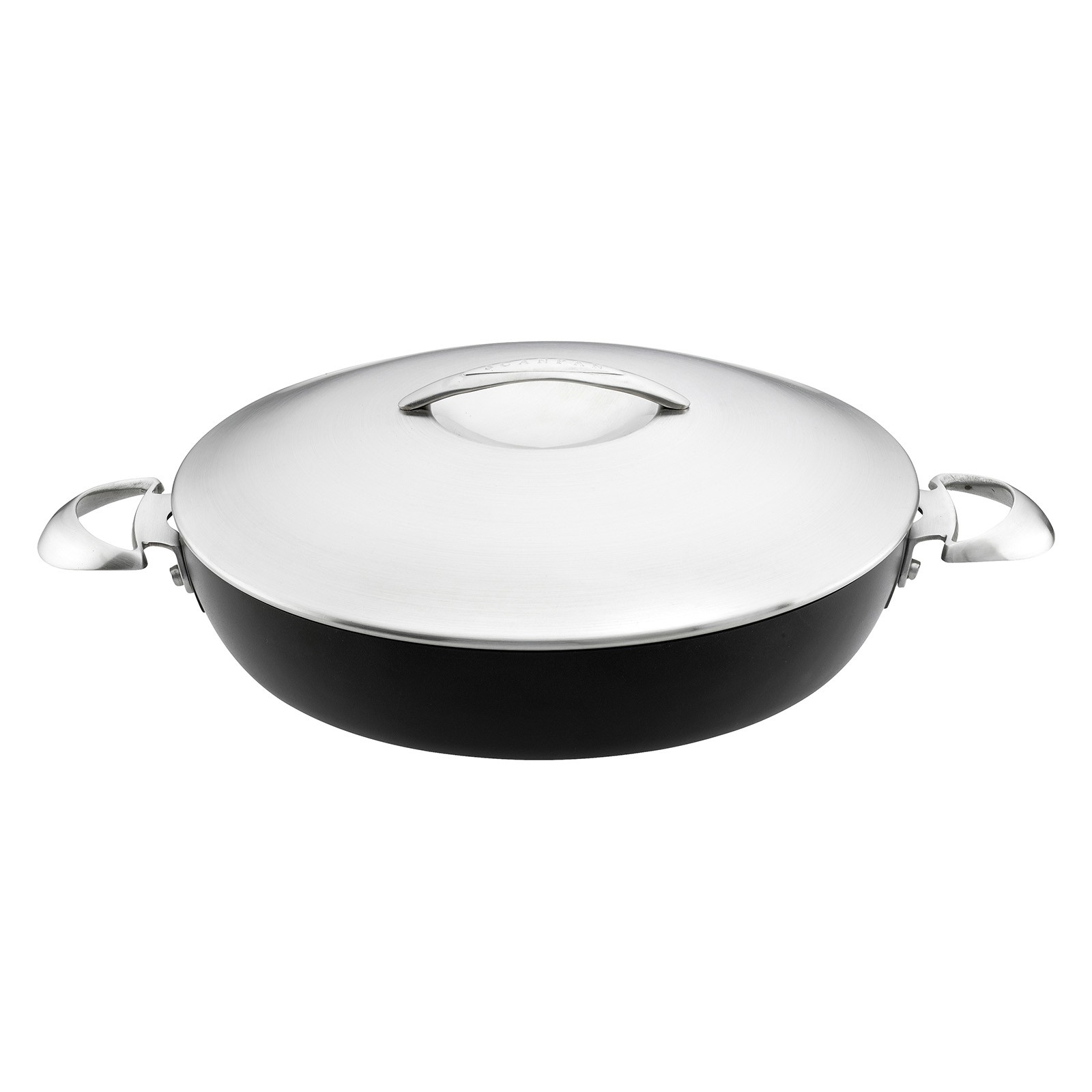 Scanpan Professional 12.5 Inch Chef’s Pan With Lid, 4.25 Quart