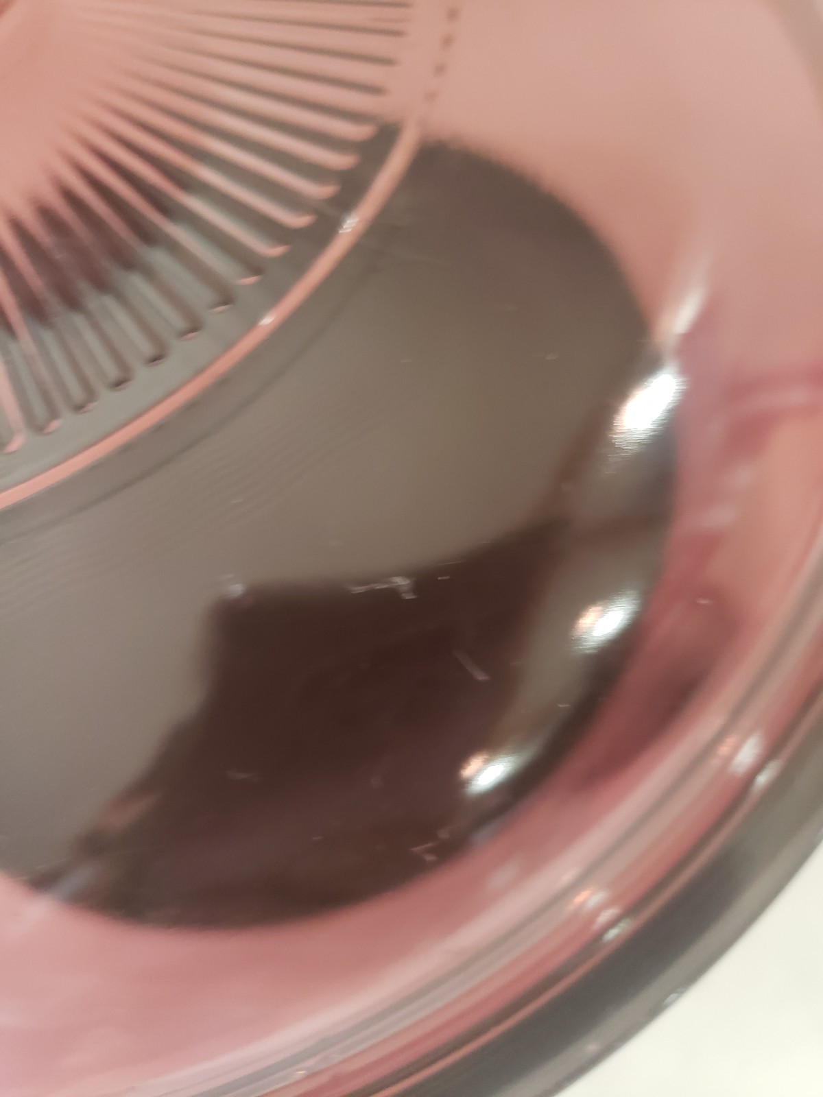 Corning Visions Cranberry 2.5L Saucepan Pot w/ Glass Lid, USA Vintage Cookware