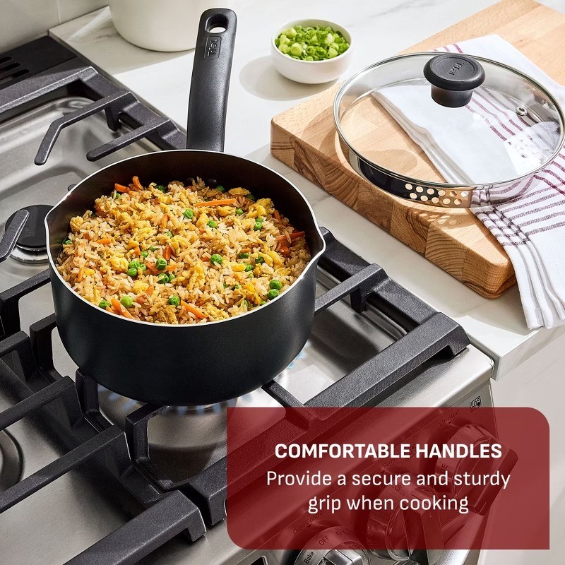 Simply Cook 14.5″ Nonstick Fry Pan Black
