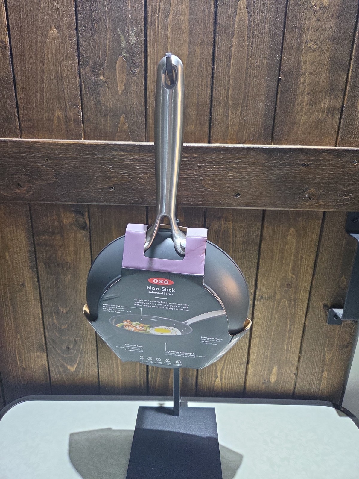 OXO Enhanced 8″ Frying Pan Skillet PFAS-Free Ceramic Nonstick – Black *NEW*