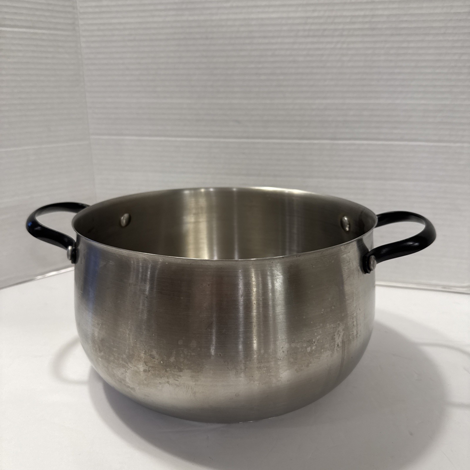 Swiss Kuhn Rikon Switzerland 18/10 Stainless Steel 6qt Pot No Lid Excellent ✅