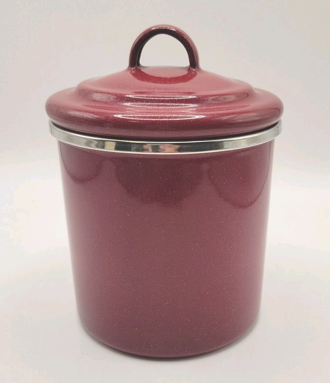 Ayesha Curry Modern Tradition Bacon Grease Can Red Bacon Drippings Farmhouse