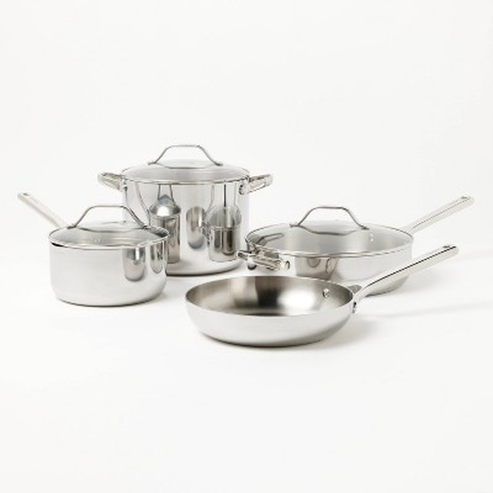 7pc Stainless Steel Cookware Set – Figmint™