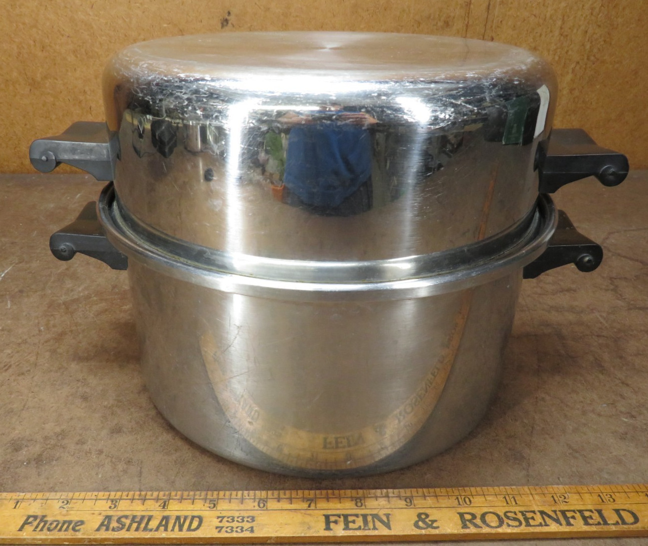 Saladmaster Stockpot 7 Qt Surgical T304 Stainless Dutch Oven Fry Saute Pan