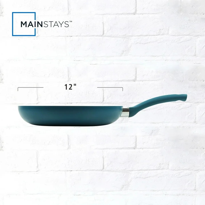 Mainstays Ceramic Aluminum Nonstick 12in Frypan Corsair