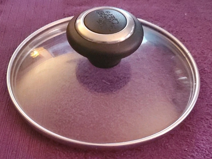 The Pampered Chef 6″ Replacement Glass Lid 5 3/8″ Inner Rim Cookware Pot Pan