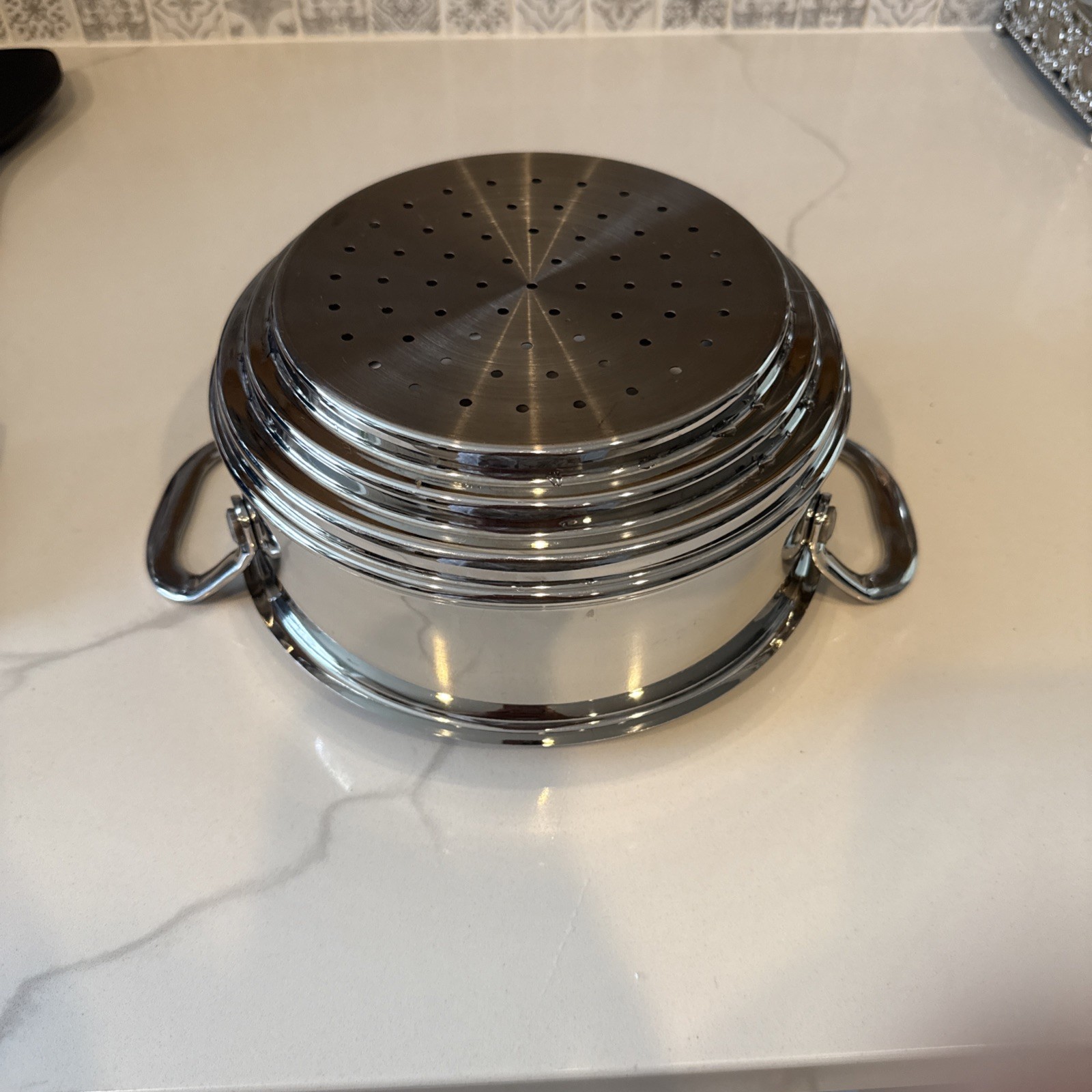 Cuisinart Steamer Insert 7116-20S 8.5″ Stainless Steel Colander Strainer