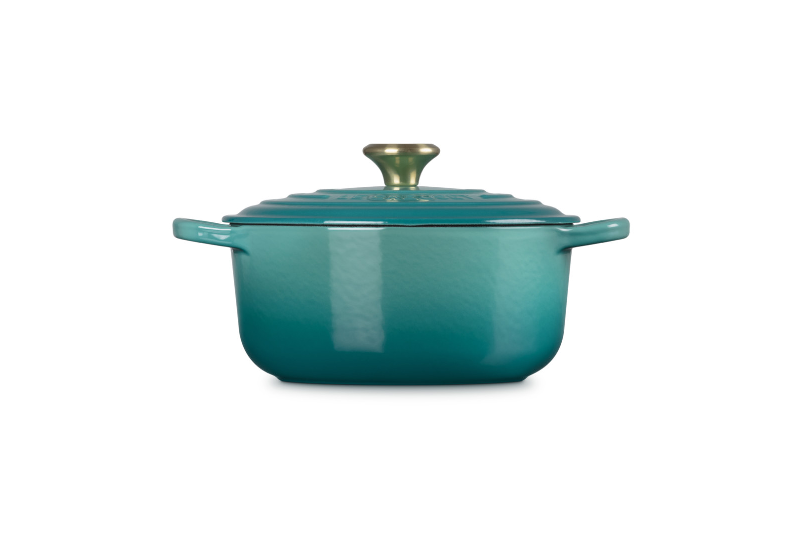 Le Creuset Set of 2 Evo Round Vitrified Cast Iron Casserole – Bleu Riviera