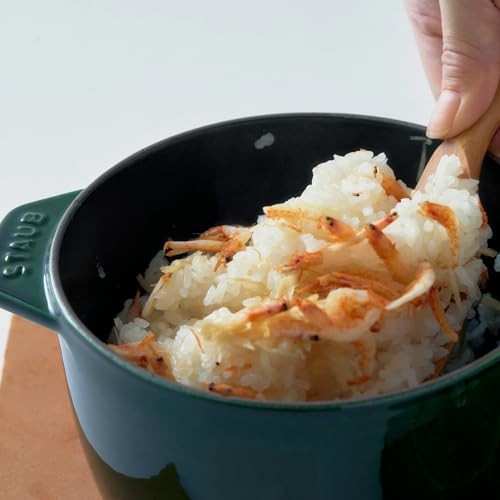 Staub La Cocotte de GOHAN M size, φ160mm 1.8L, Basil Green, Limited Edition