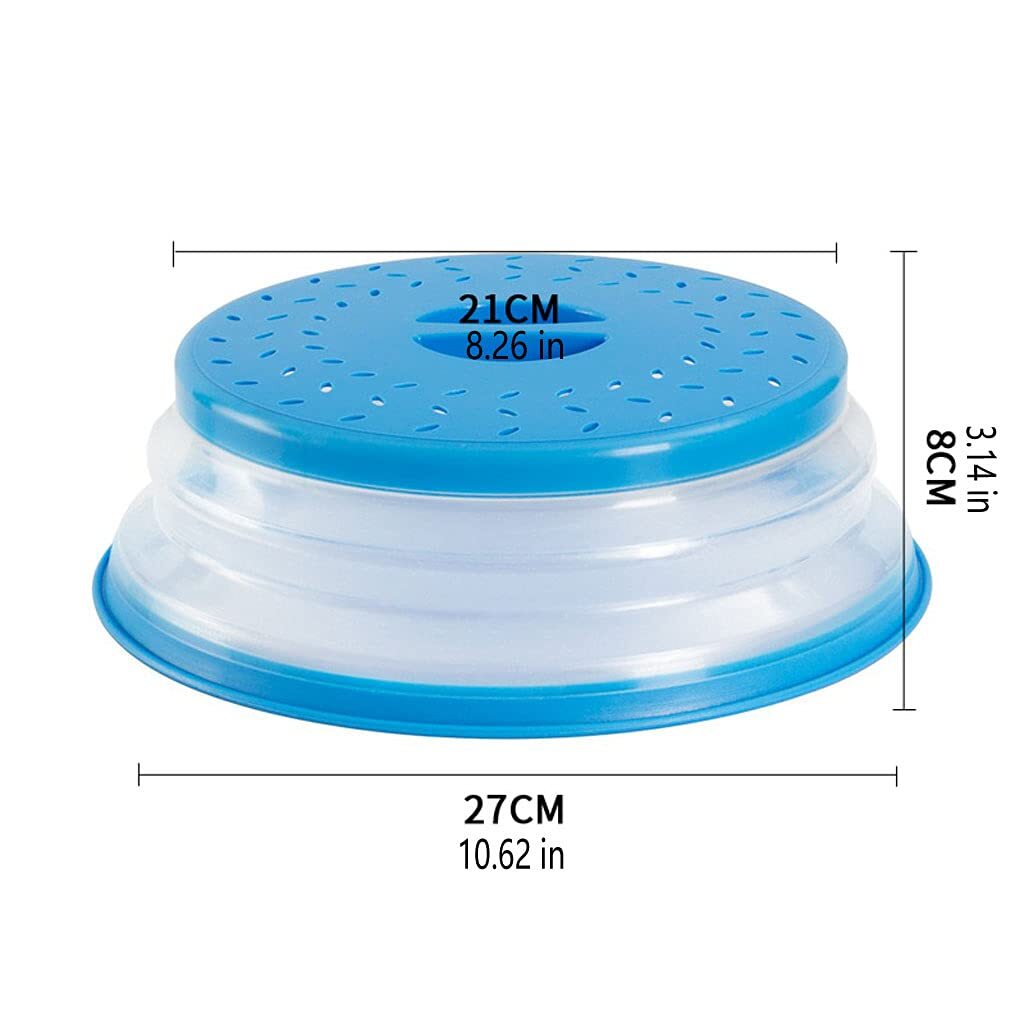 Microwave Covers Steam Ventilation Food Splatter Guard Protector
