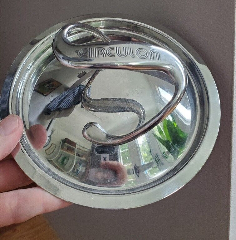 Stainless Steel Pot Circulon S Style LID ONLY 6 Inch Outer /5.25″ Inner Diameter
