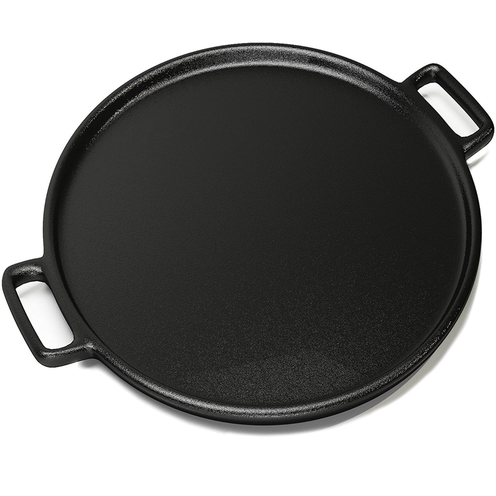 Pizza Pan Cast Iron Skillet Kitchen Cookware Frying Baking Cooking14 Black