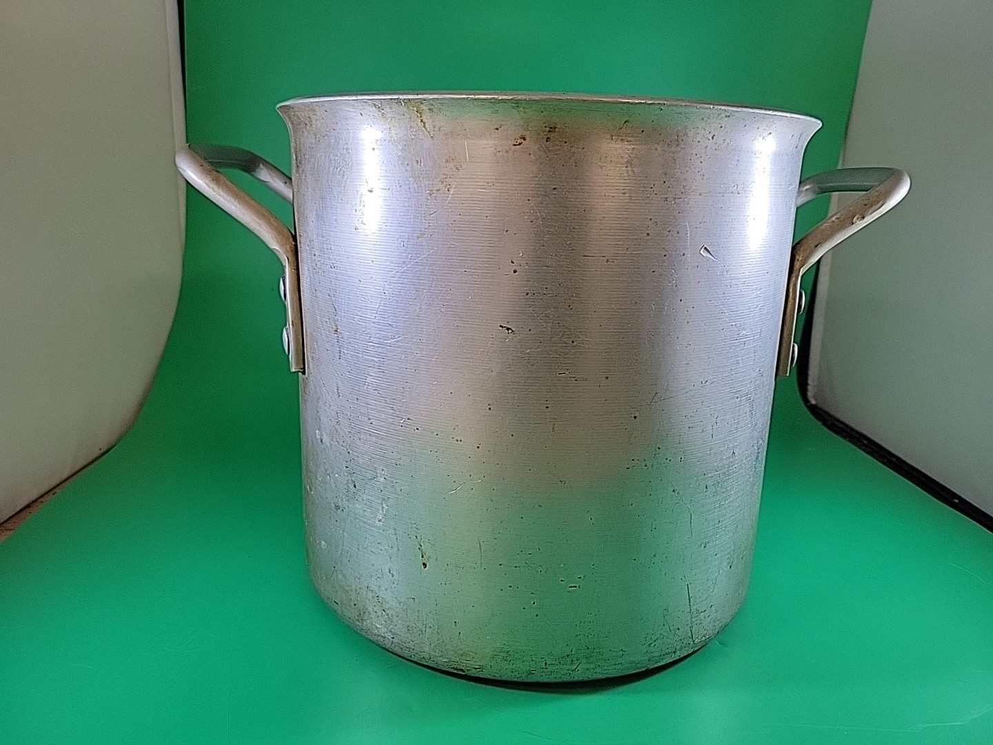 NSF 12-Quart Heavy Duty Aluminum Stock Pot 6.5 Pounds 10.5″ High X 10.5″ Wide