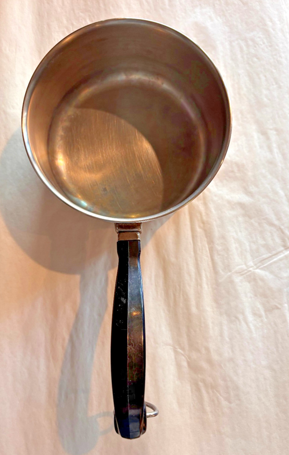 Vintage Farberware 1 Qt Saucepan No Lid Aluminum Clad Stainless Steel Pot USA