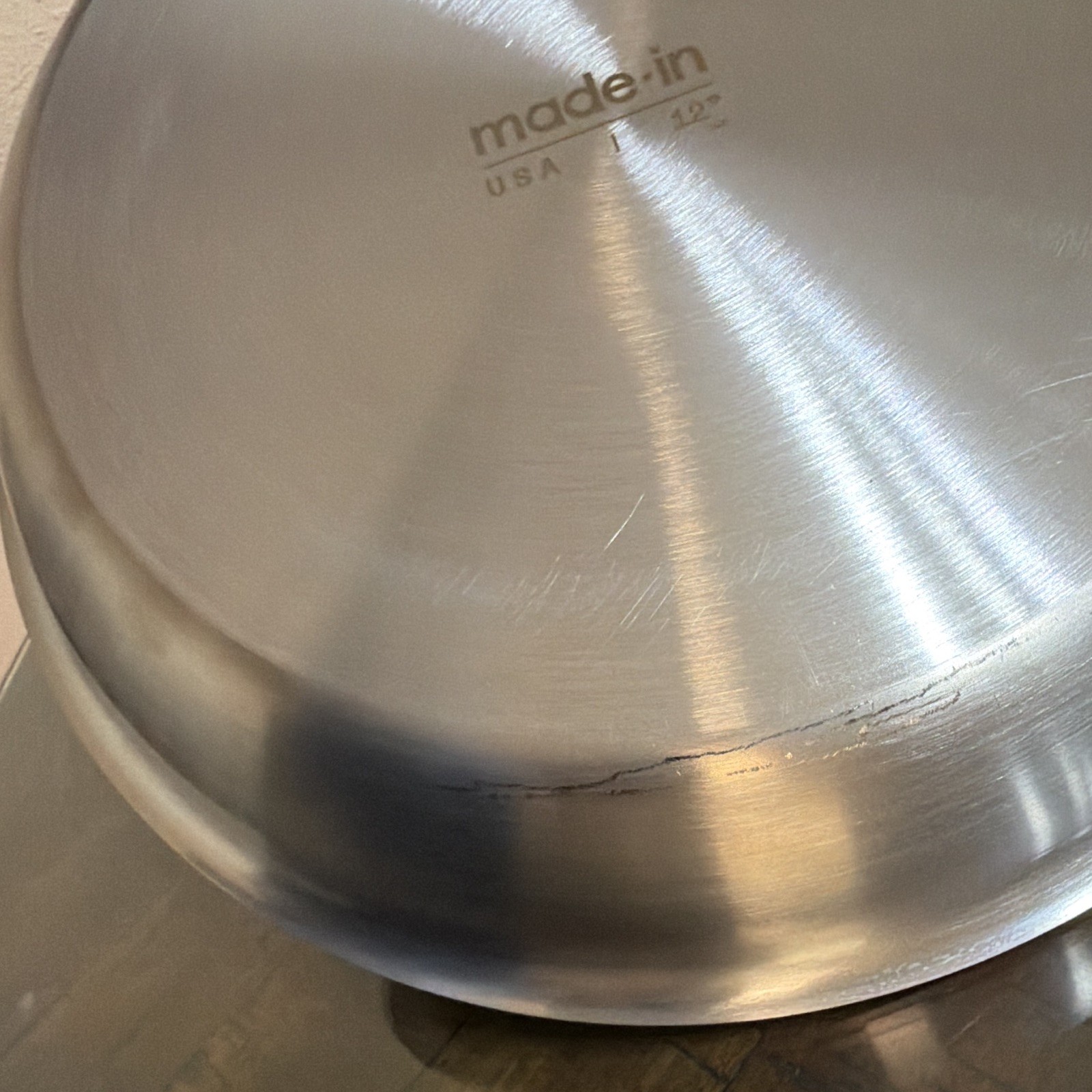 Made In | ProCoat Non-Stick Stainless Steel Frying Pan 12.5″ | Long Handle