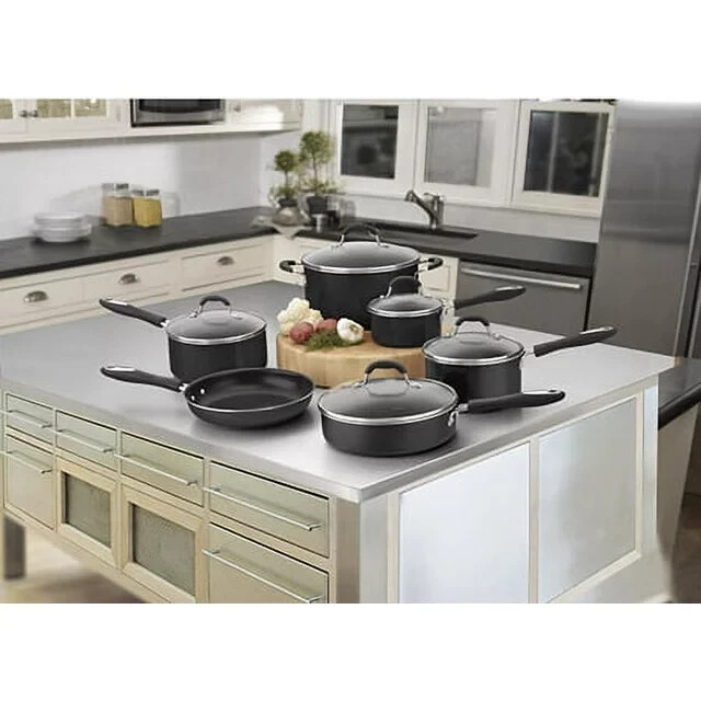 Cuisinart 55-11BK Advantage Non-Stick 11-Piece Cookware Set