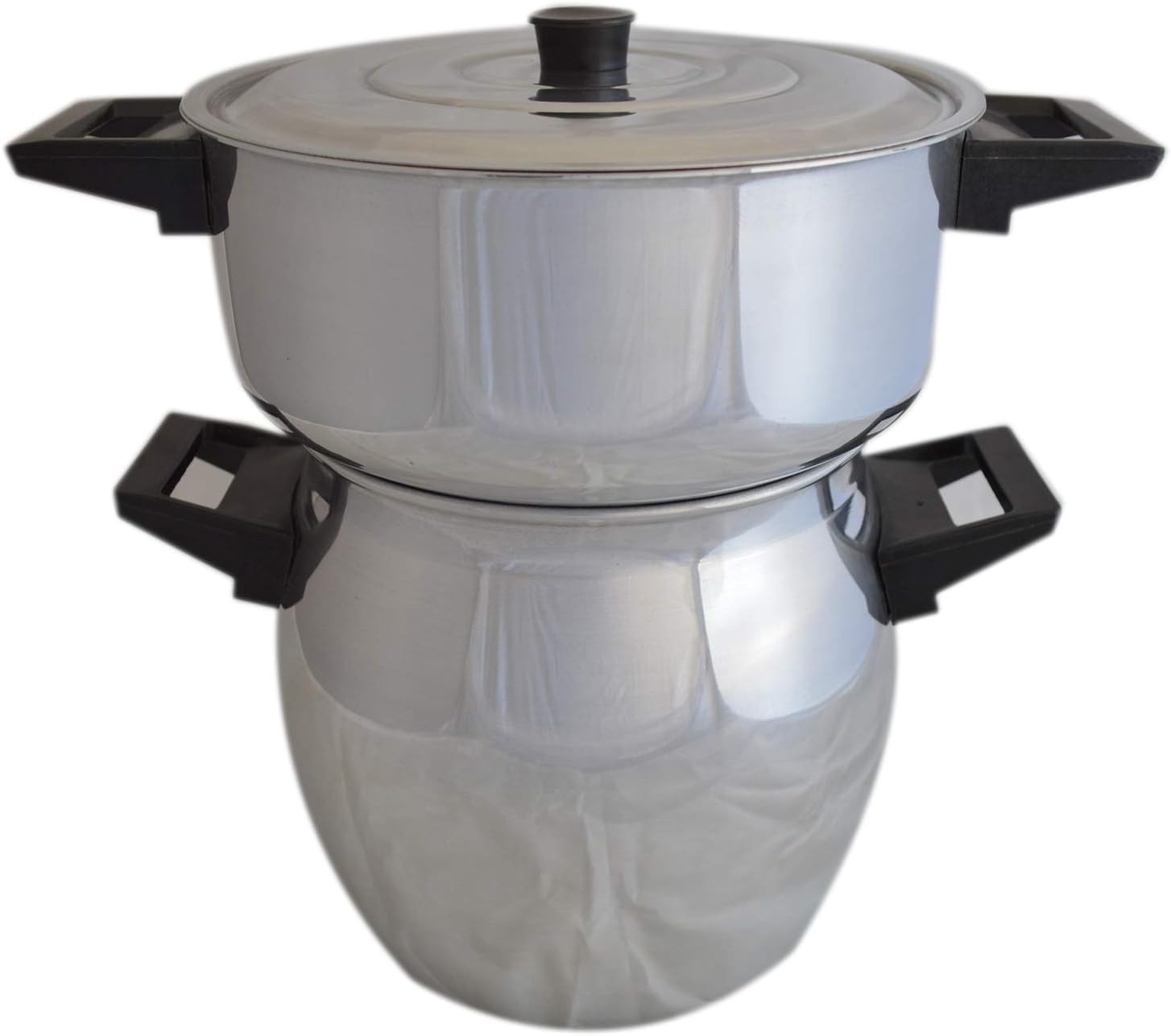 Moroccan 6L Couscoussier Steamer Pot – Authentic Couscous Cooker from Morocco