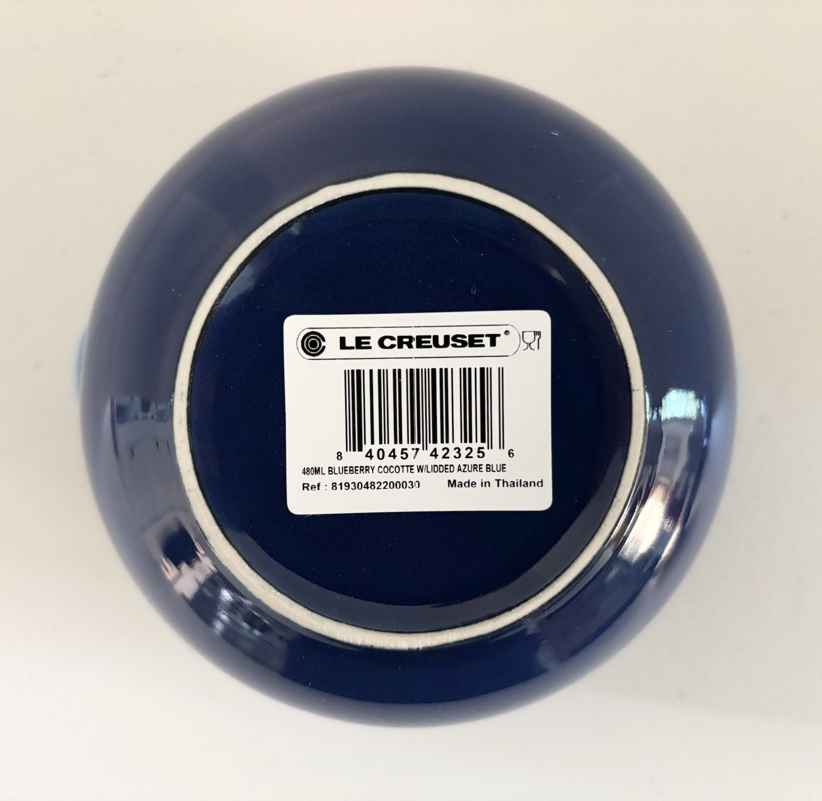 Le Creuset Blueberry Fruit Mini Cocotte Azure Blue 16oz – NEW