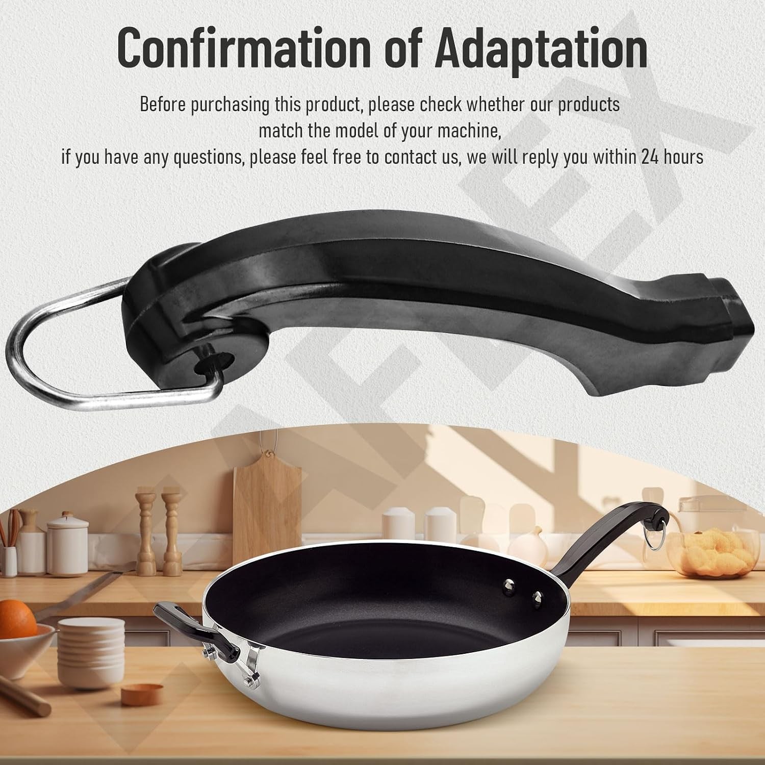 Farber-Ware Pan Handle P08-031 Short with Wrench