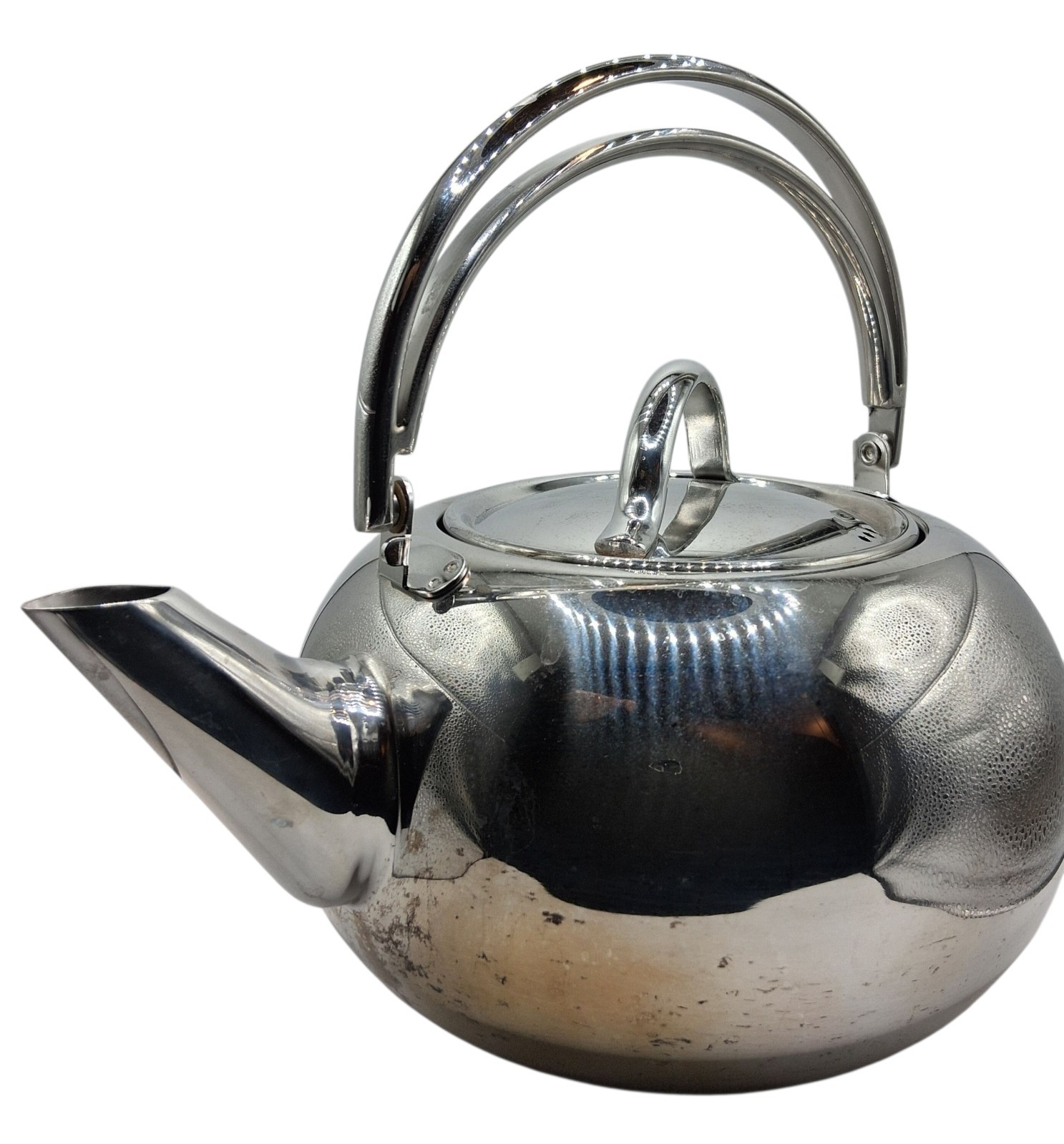 Revere Ware Proline 2.5 Qt Tea Pot Copper Core Stainless Kettle Water Boiler Lid