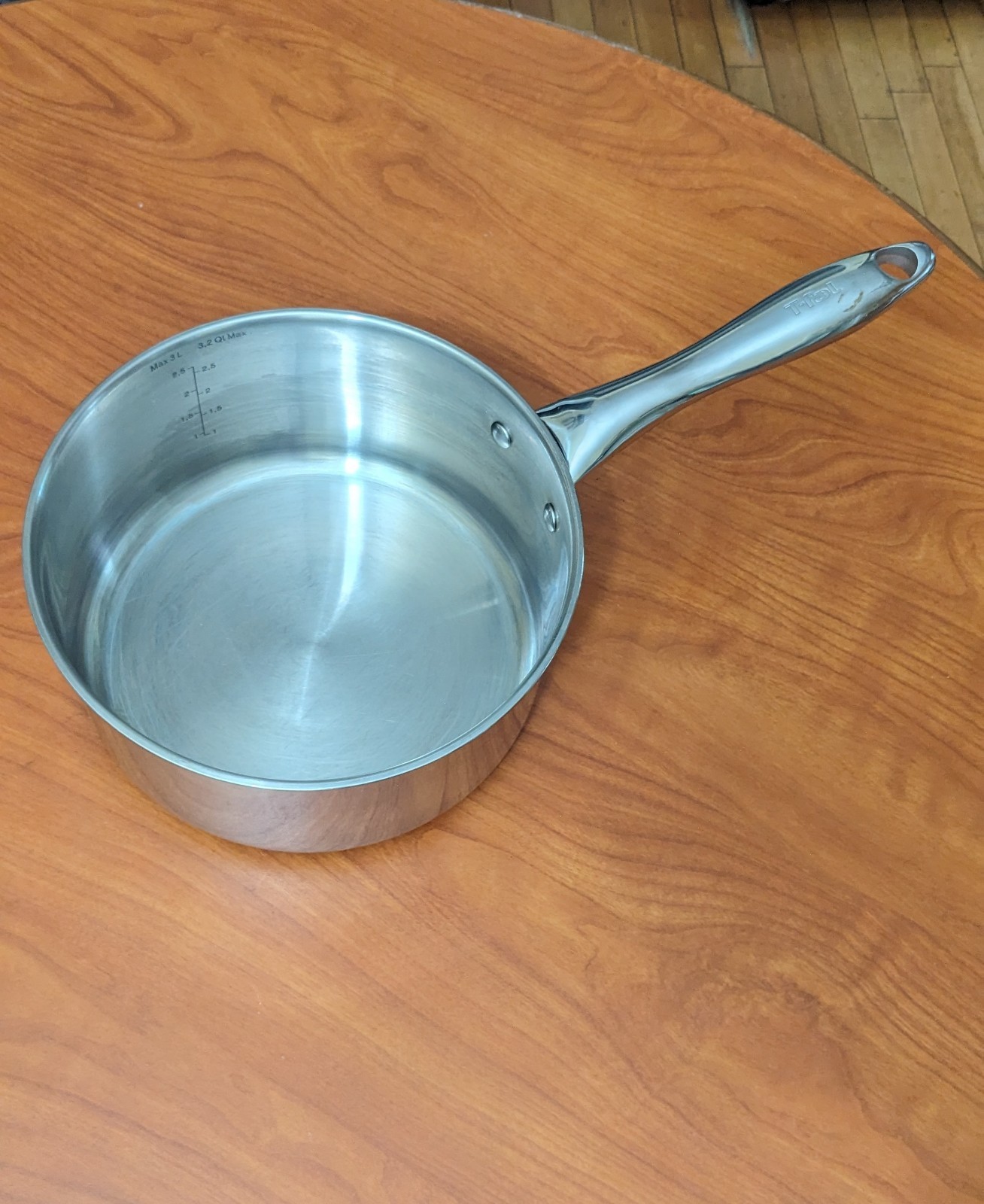 T-fal 3.2 QT Induction Stainless Steel Saute Pan ONLY NO LID