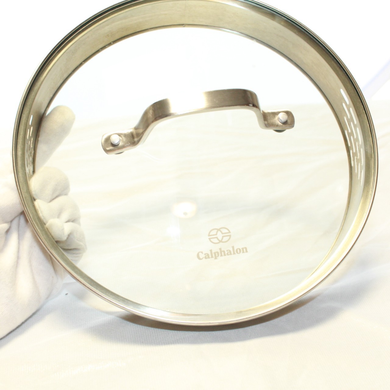 Calphalon StrainerTempered Glass – Replacement Lid Only – 8 1/2″ ID 9 1/4″ OD