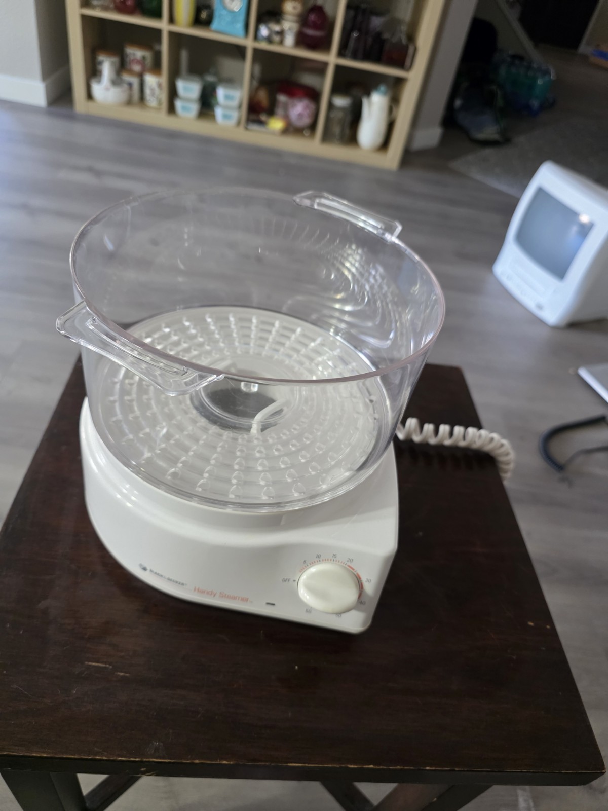 Vintage Black & Decker HS80 Handy Steamer Food Steamer/Rice Cooker Original Box