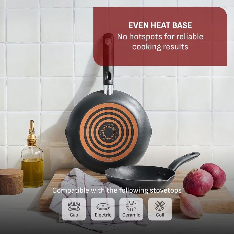 Simply Cook 14.5″ Nonstick Fry Pan Black
