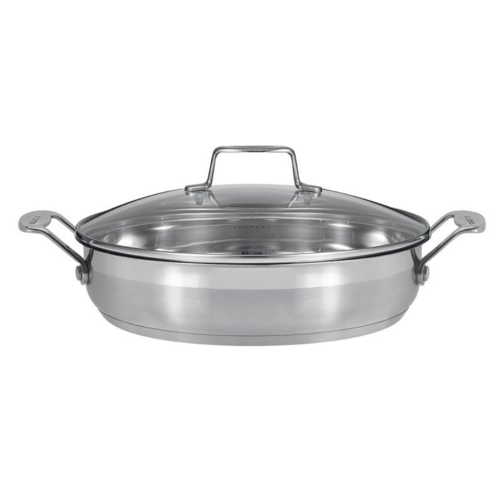 Scanpan Impact Chefs Pan With Lid 28cm
