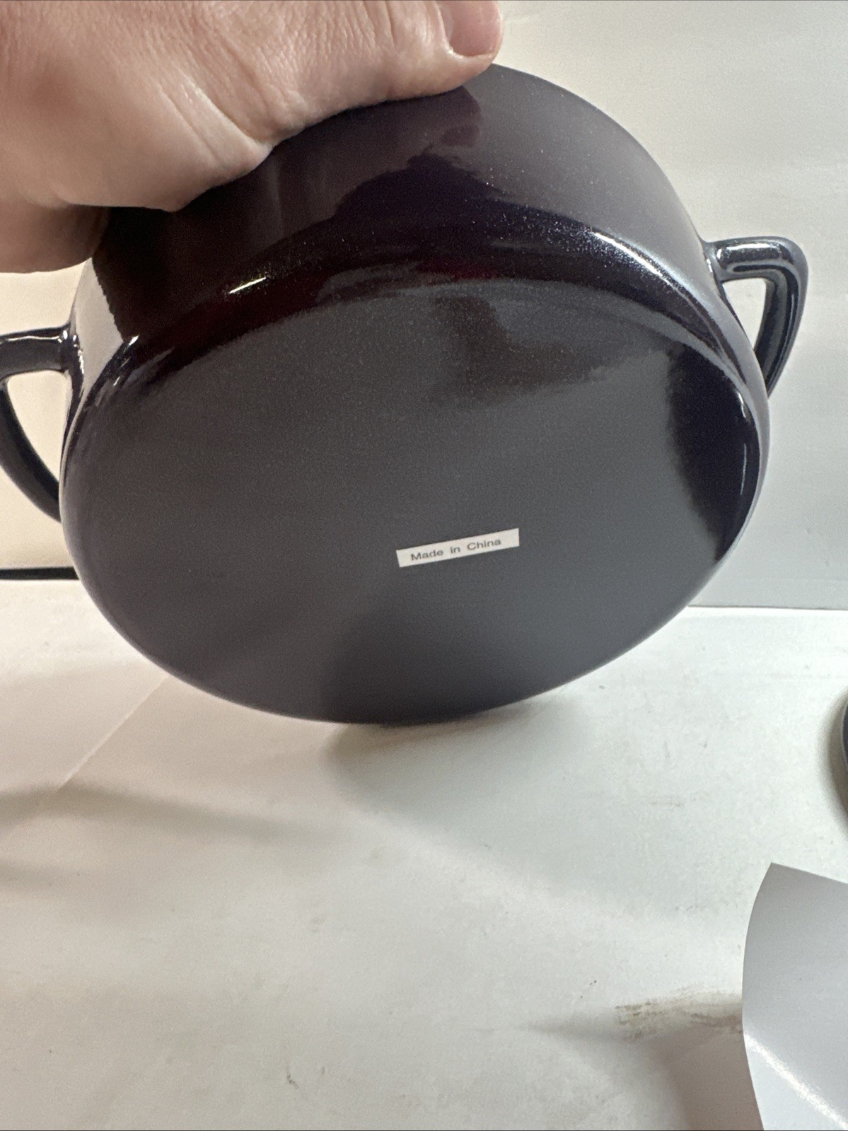 Cook’s Essentials Sparkle Enamel 3-quart Dutch Oven W/ Trivet
