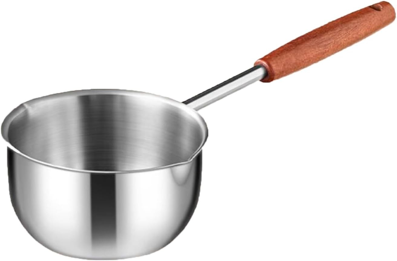 Mini Butter Warmer Small Sauce Pan Milk Warmer Pot Small Pot