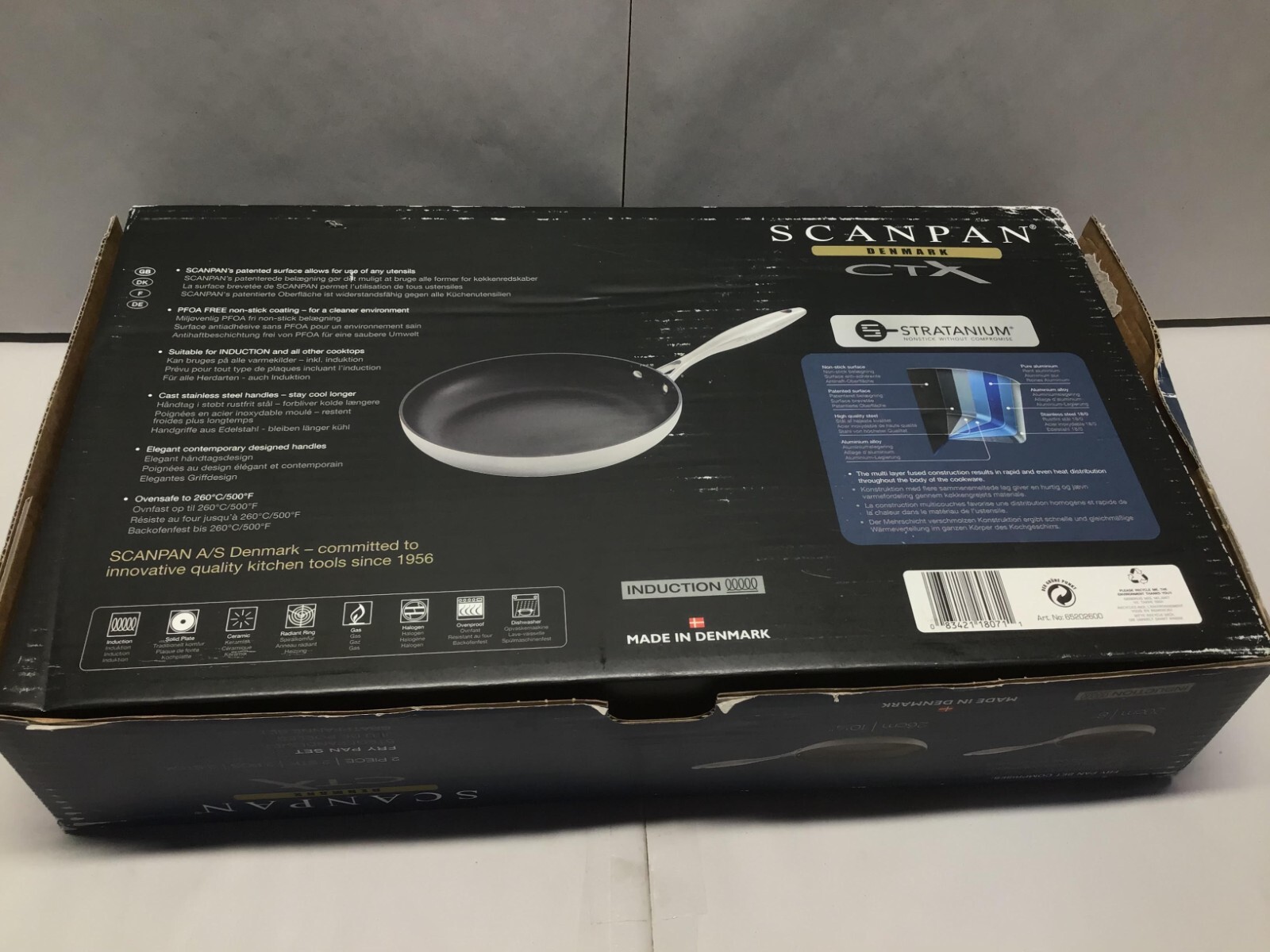 Scanpan CTX 8 and 10.25 Inch 2-Piece Fry Pan Set