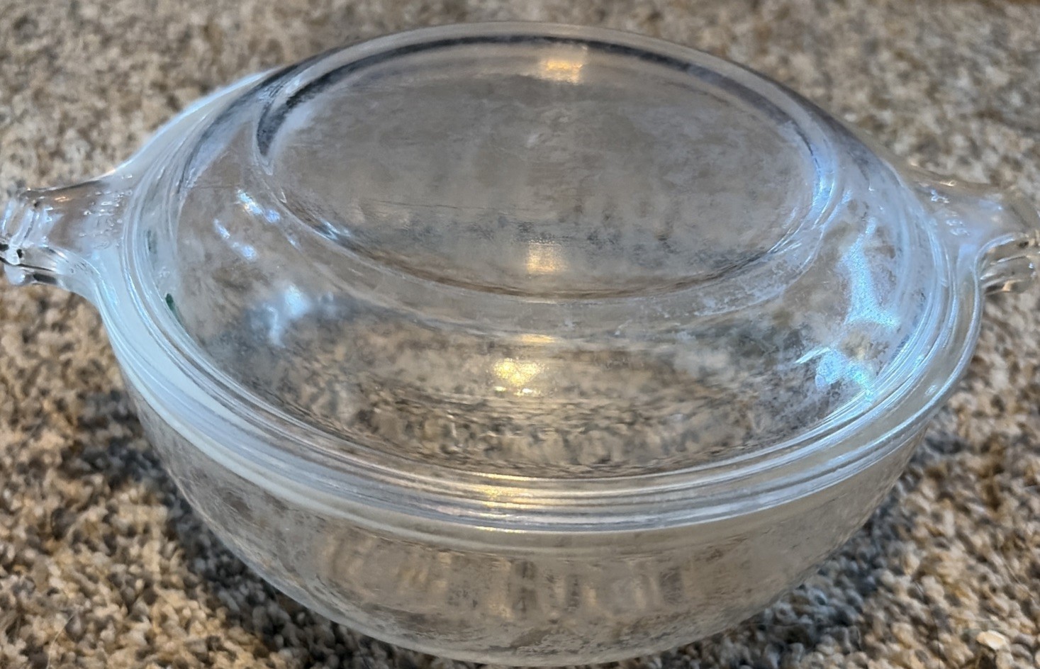 PYREX-Vintage-019- Casserole/Baking Dish (20oz/600ml) w/original lid
