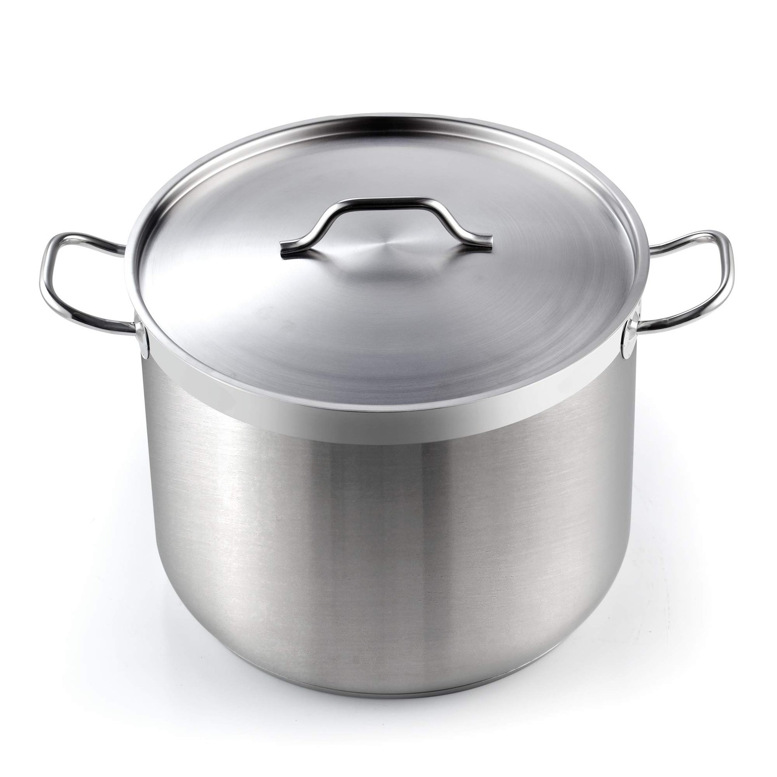 Cooks Standard 02616 Professional Grade Lid 30 Quart Stainless Steel Stockpot, S