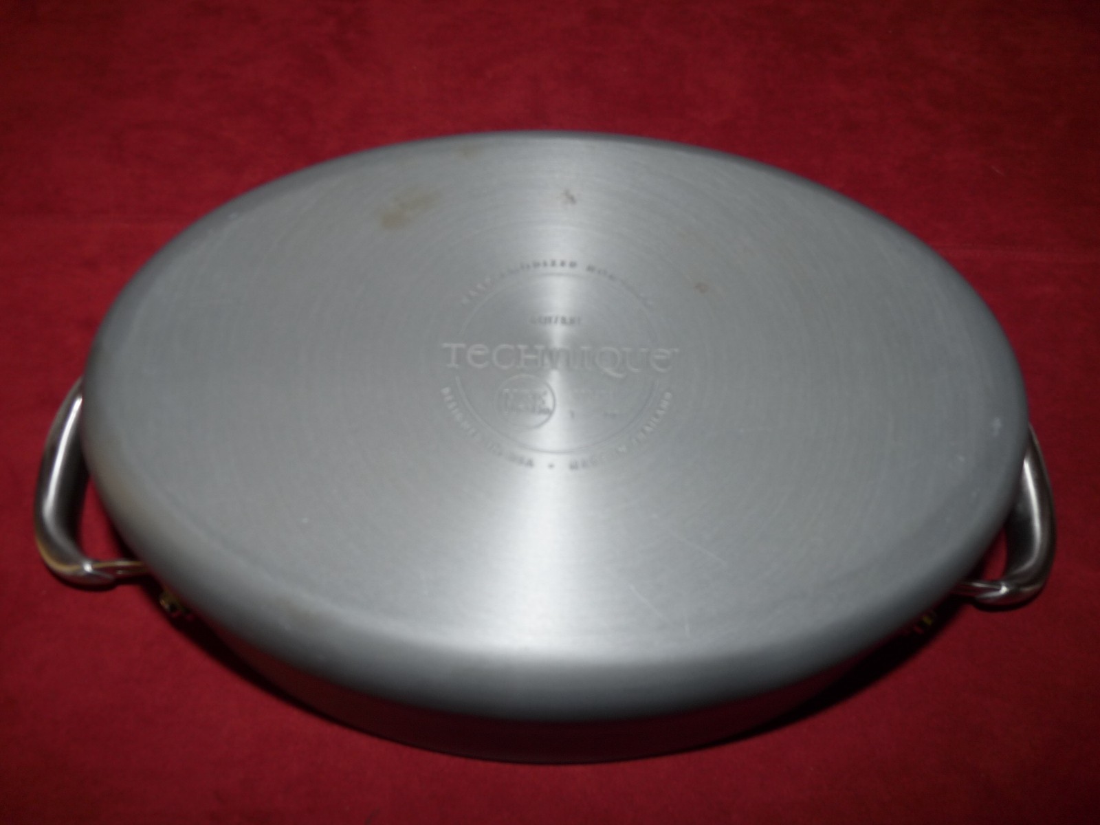 FOUR TECHNIQUE POTS / PANS WITH LIDS – HARD ANODIZED NONSTICK COOKWARE