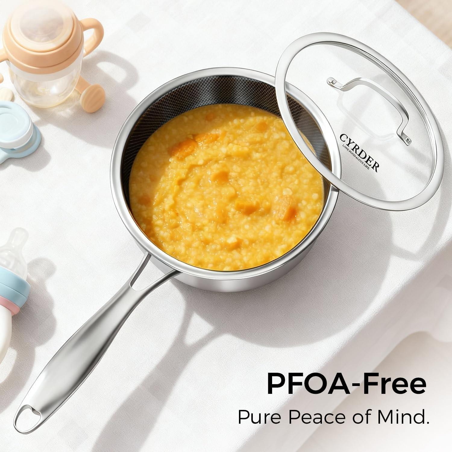 14-Piece Nonstick Hybrid Hex Cookware Set – Induction & Oven Safe PFOA Free NEW