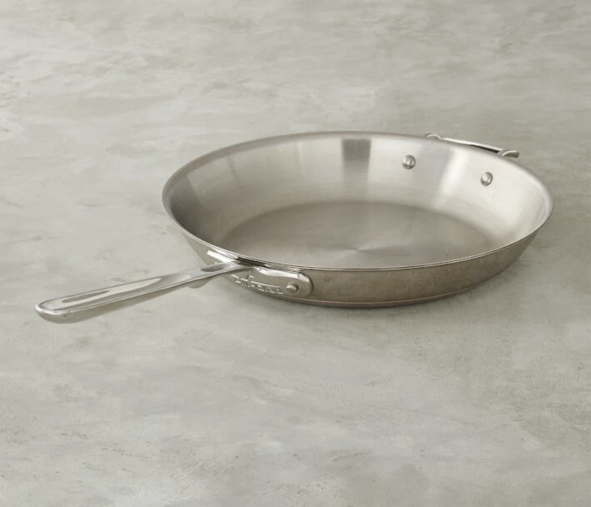 All-Clad 12″ Copper Core 5-Ply Fry pan with Helper handle