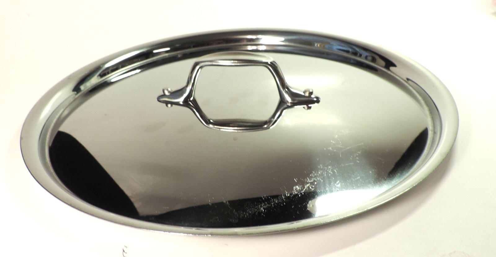 11.25″ ALL-CLAD STAINLESS STEEL PAN LID (EUC) FITS 10.5″ – 11″ OPENING