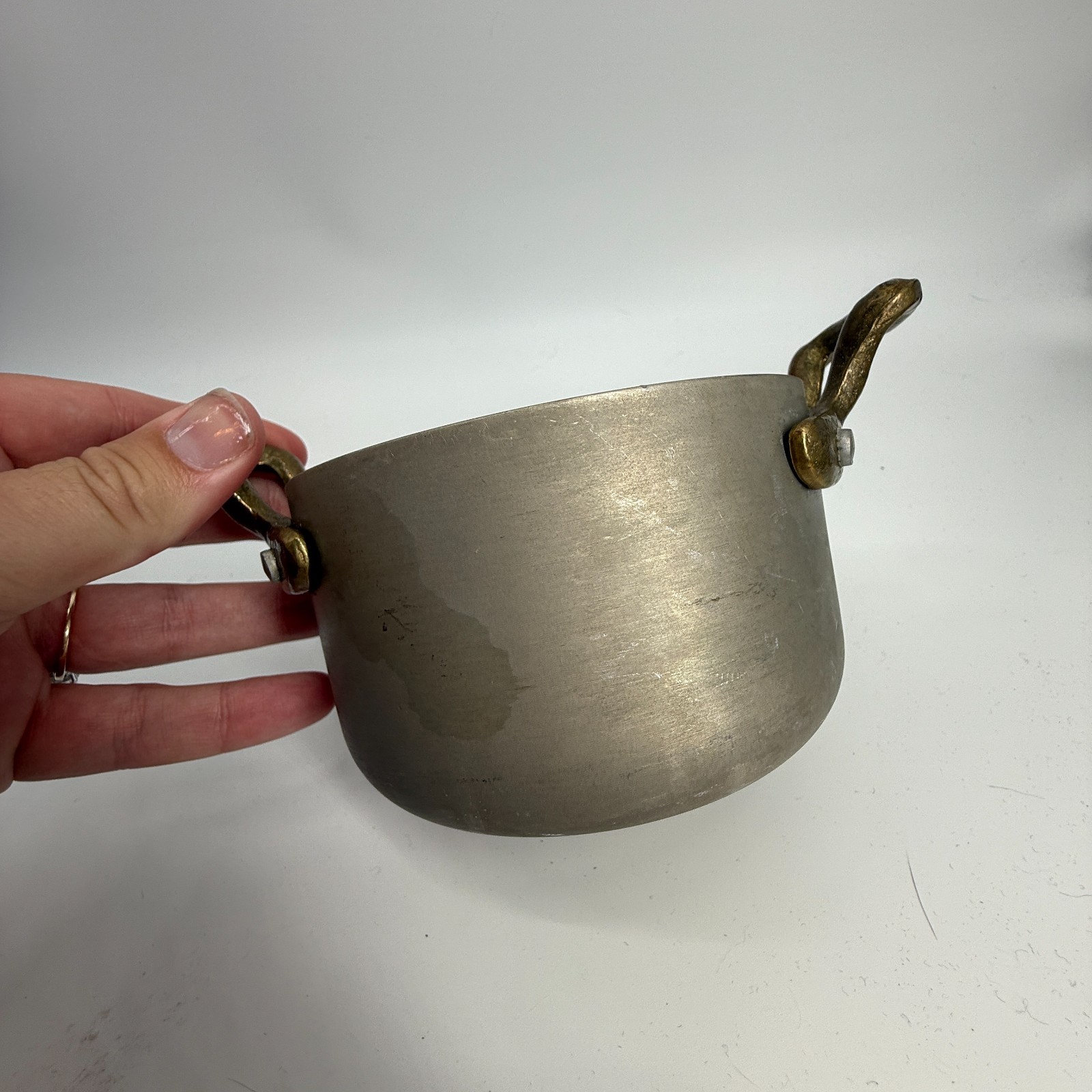Ballarini Professionals 4.3-inch ServInTa Aluminum Mini Dutch Oven Made in Italy