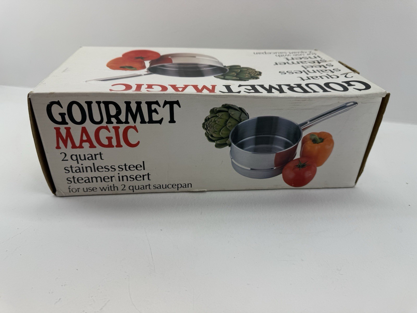 “Stainless Steel 2 Qt Steamer & Double Boiler Insert – 17cm (6.7 in) OD