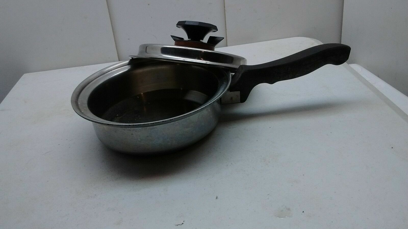 New Era Cookware 7-Ply Aluminum Core 7″ Skillet 1.5 Qt Saucepan Pot & Lid
