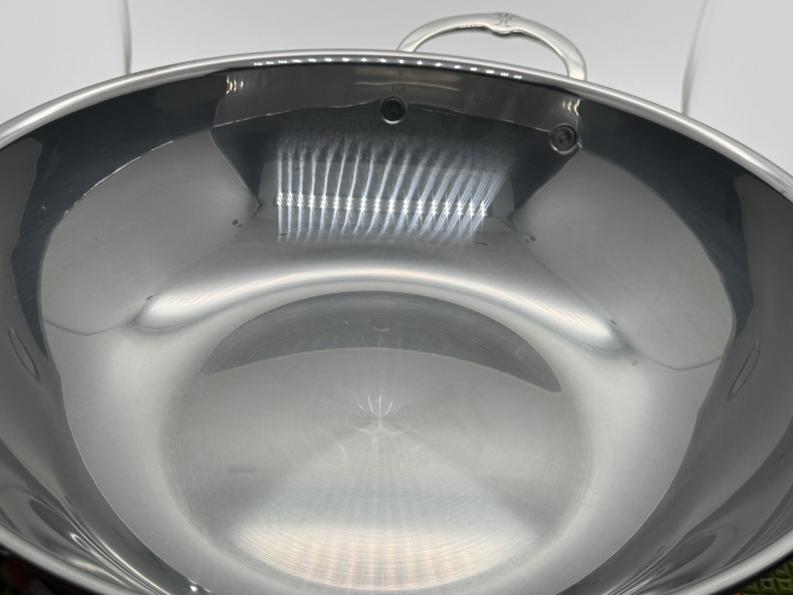 Hestan 14” Wok With Lid 7.5L. NanoBond Titanium. Made In Italy. Used But NICE!