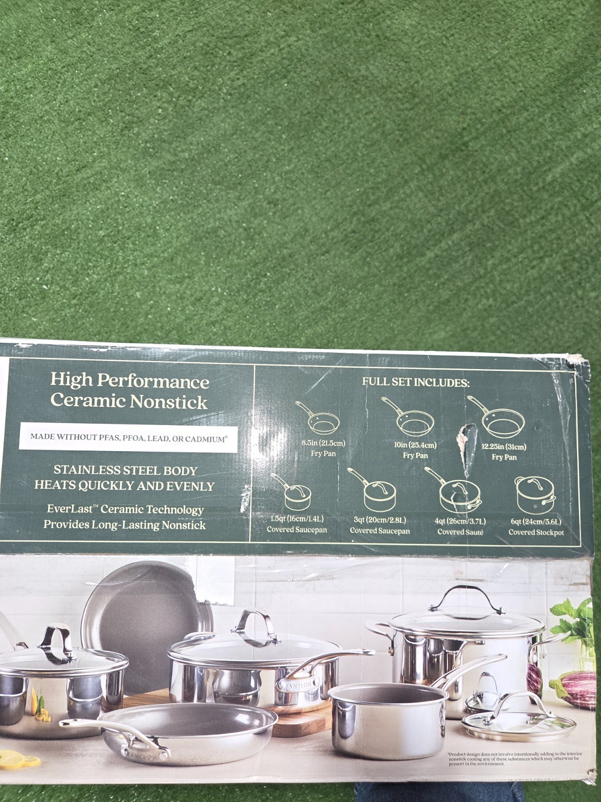 Anolon Everlast 11 PC Cookware Set