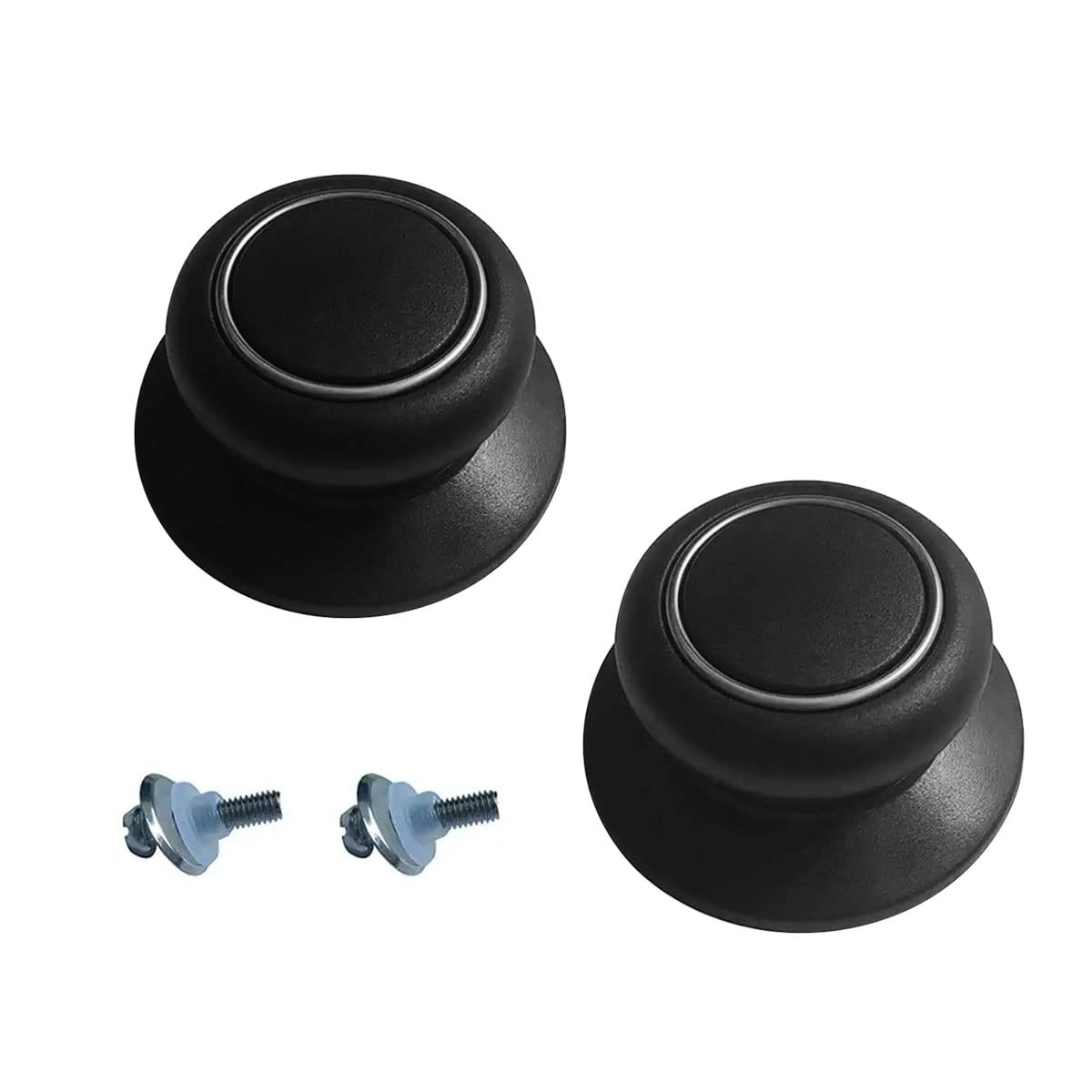 2 Pack Pot Lid Top Replacement Knob heat Resistant Bakelite Kitchen Pot Lid Hand