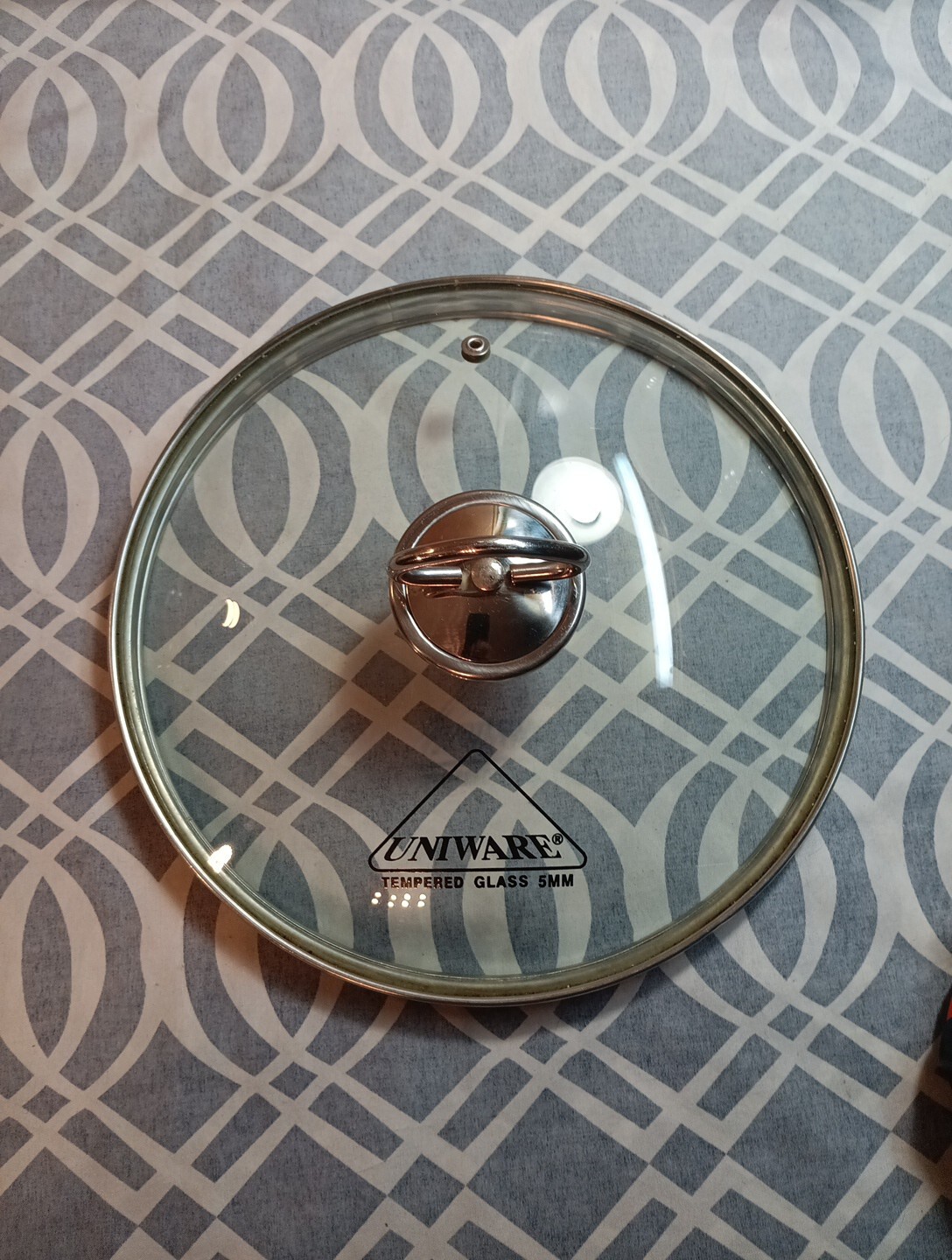 9.5″ Uniware Tempered Glass Round Pot Lid