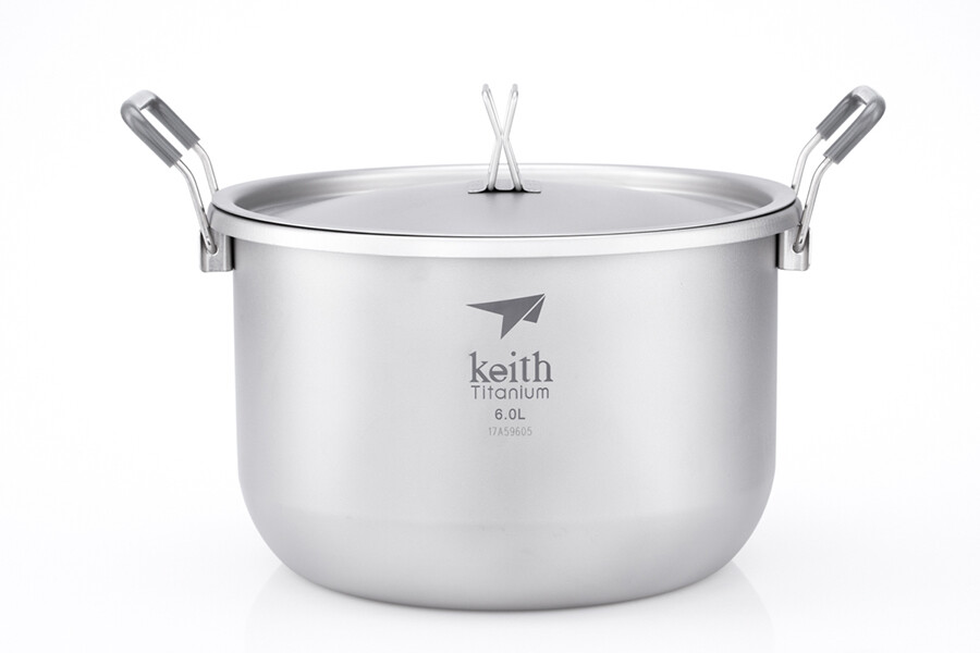 Keith Titanium Ti8301 Pot – 6.0 L