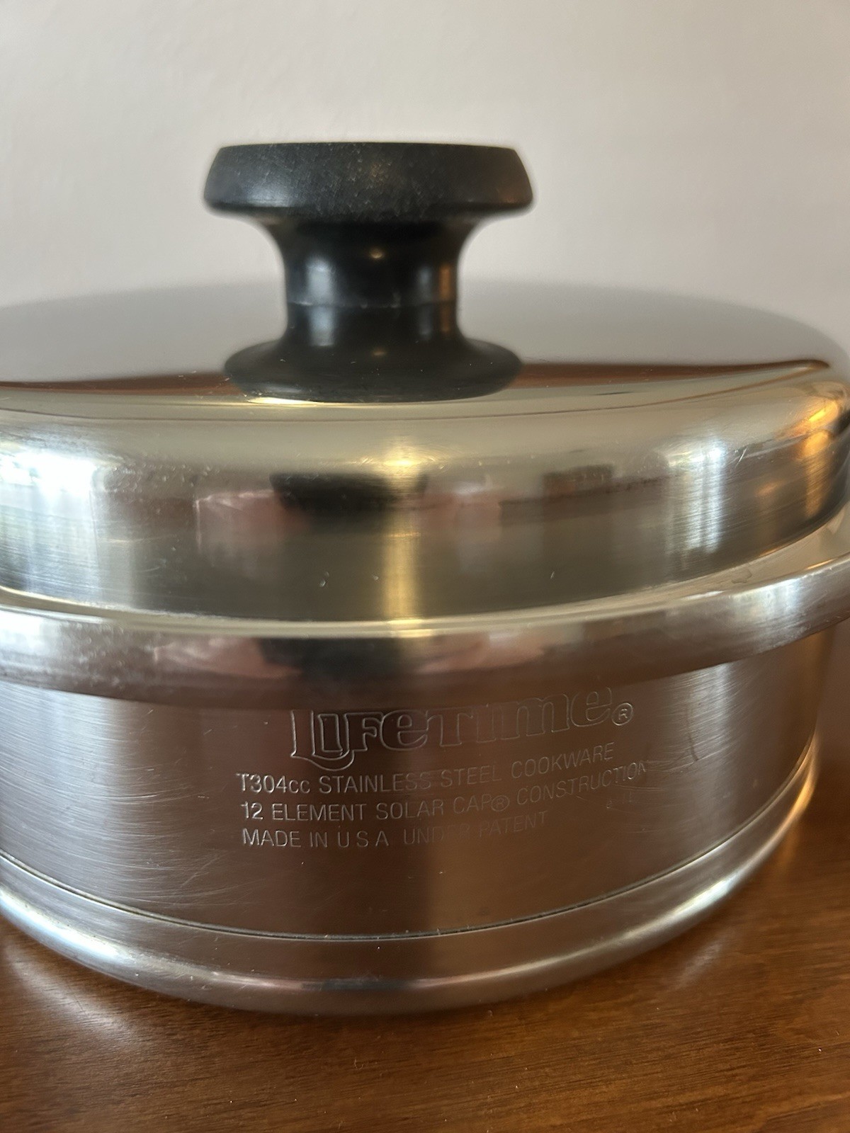 VTG Lifetime 6 Ply Stainless Steel Sauce Pan W/ Lid 1-1/2 Qt 8.5″ T304 CC USA