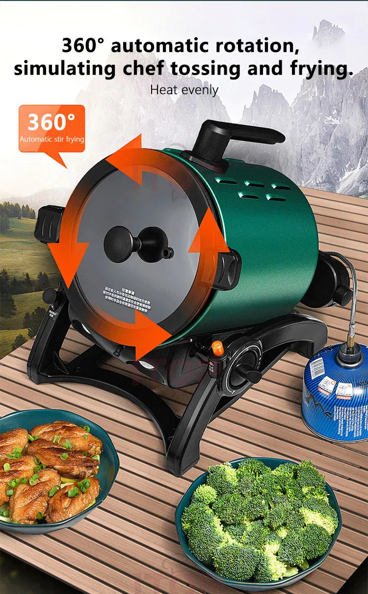 Outdoor Home Automatic Stir-Fry Machine Smart Cooking Cooking Stir-Fry Robot